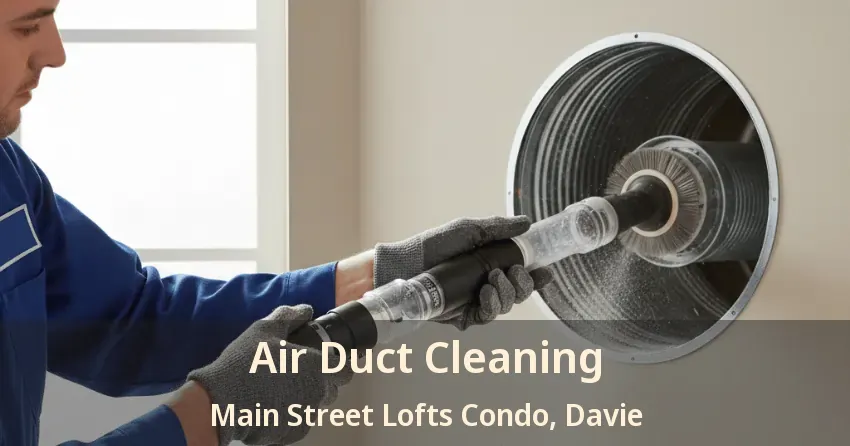 Air Duct Cleaning Main Street Lofts Condo, Davie - FL