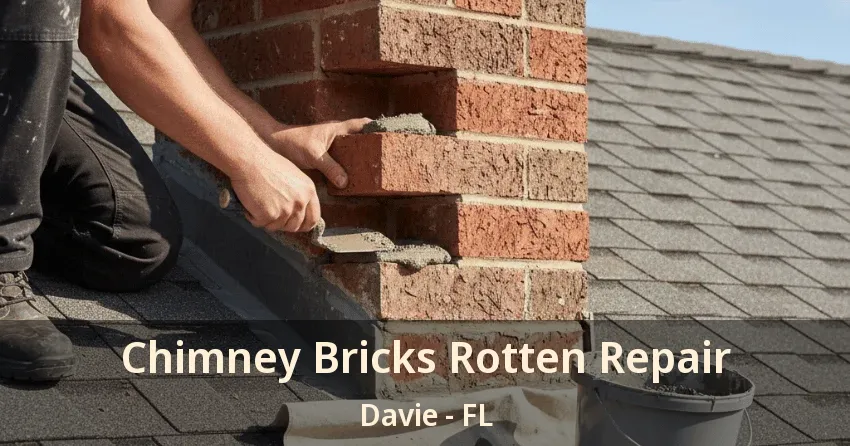 Chimney Bricks Rotten Repair Davie - FL Chimney Bricks Rotten Repair Davie - FL