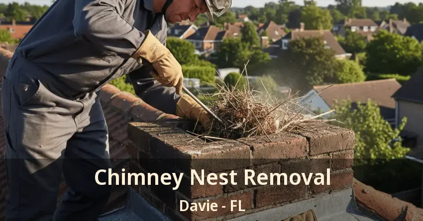 Chimney Nest Removal Davie - FL