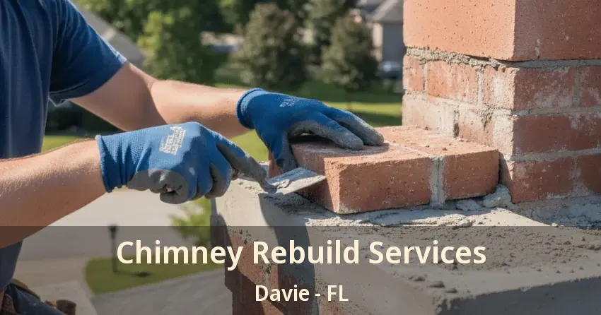 Chimney Rebuild Services Davie - FL