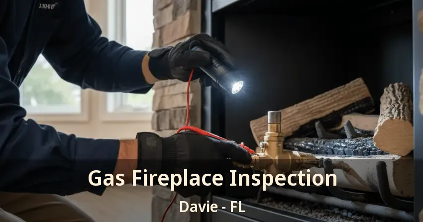 Gas Fireplace Inspection Davie - FL